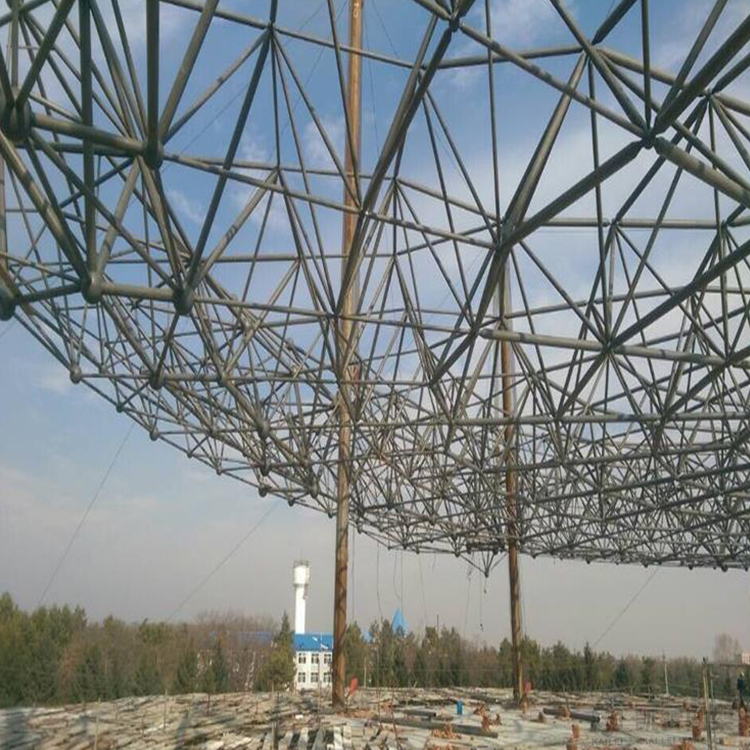 咸宁球形网架钢结构施工方案